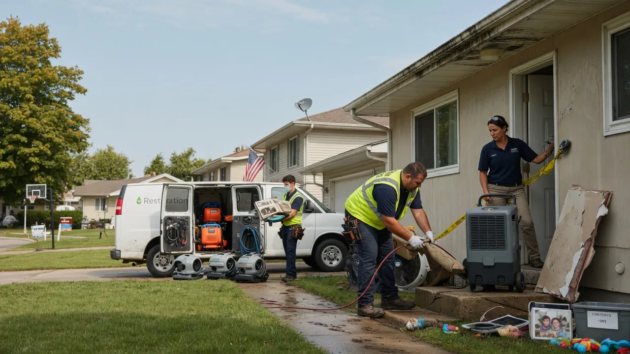 Water Damage Restoration in Wadesville, IN near me